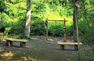secluded - woods- ceremony site- celebration ridge-elopement